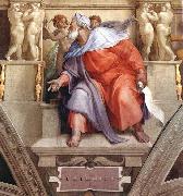 Michelangelo Buonarroti Ezekiel oil painting